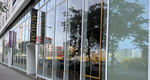 Entrance to AURUM Belval on Boulevard du Jazz