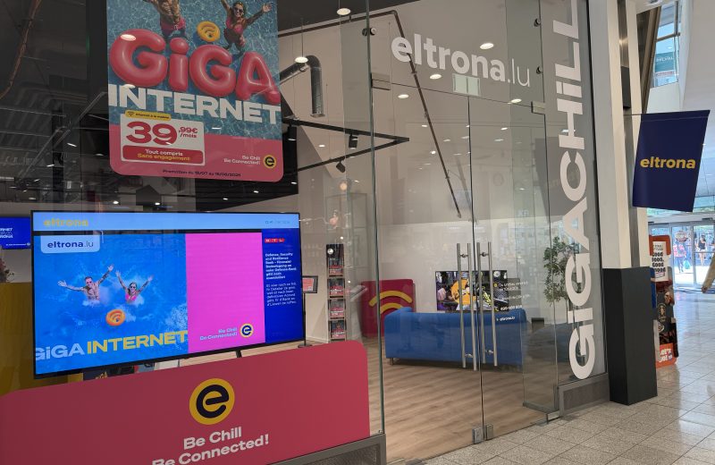 Eltrona Belval shopfront inside Belval Plaza