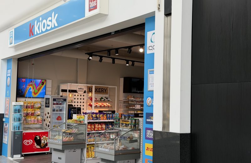 K.Kiosk Belval shopfront inside Belval Plaza
