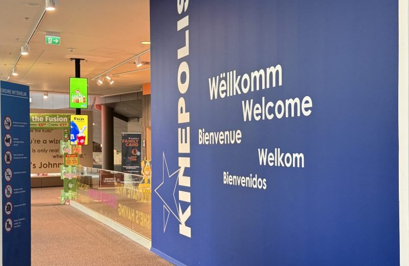 Kinepolis inside the Belval Plaza