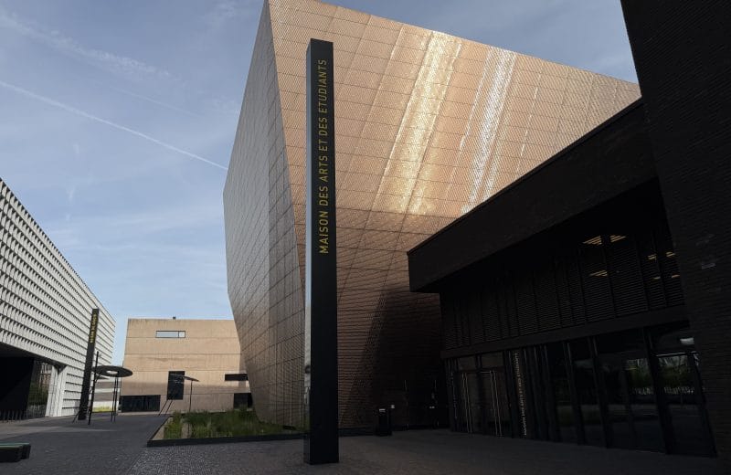 The Maison des Arts et des Étudiants on the Belval campus