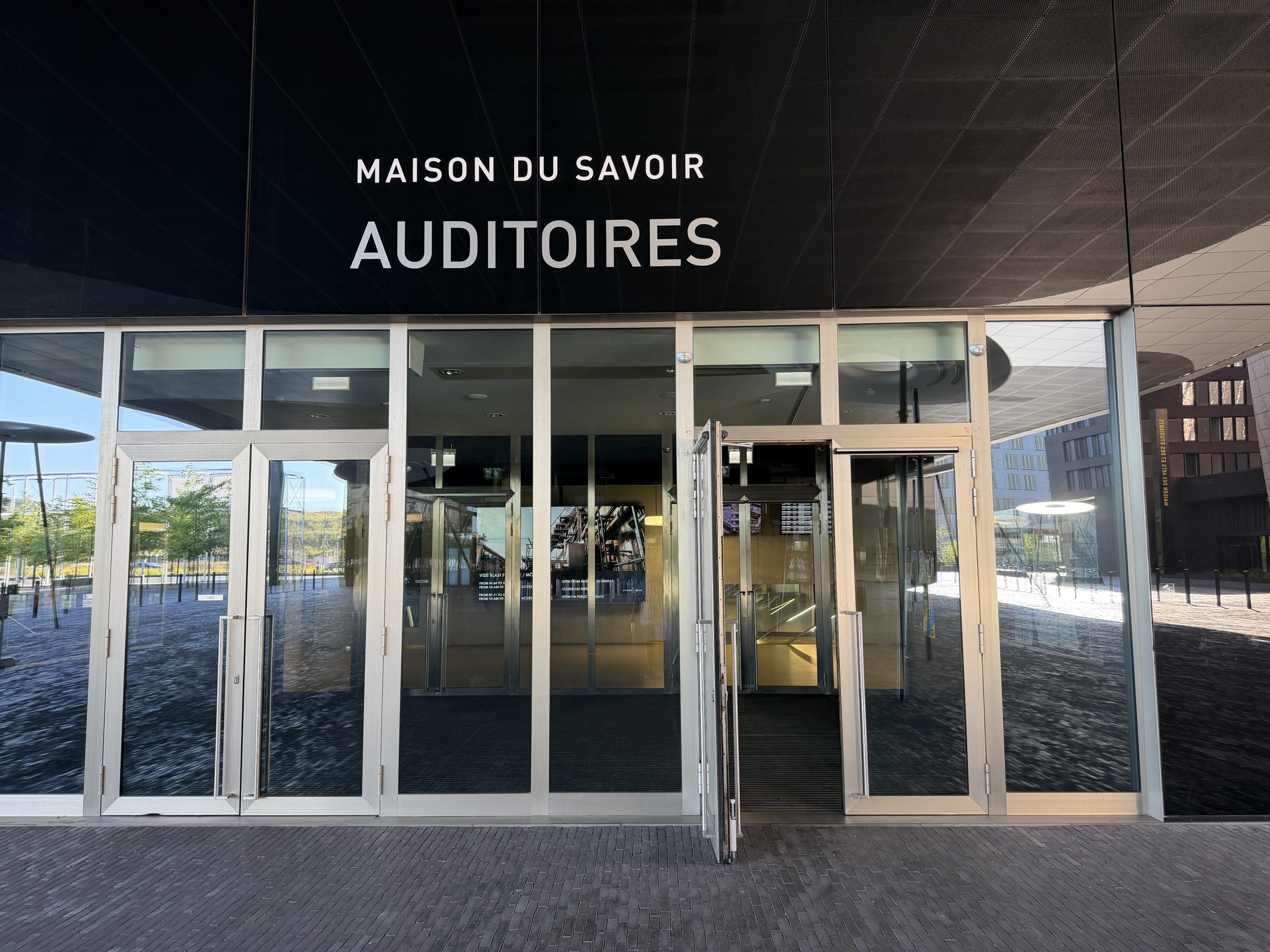 Maison du Savoir - Auditorium side