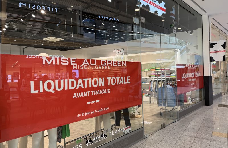 Mise au Green shopfront inside Belval Plaza 2