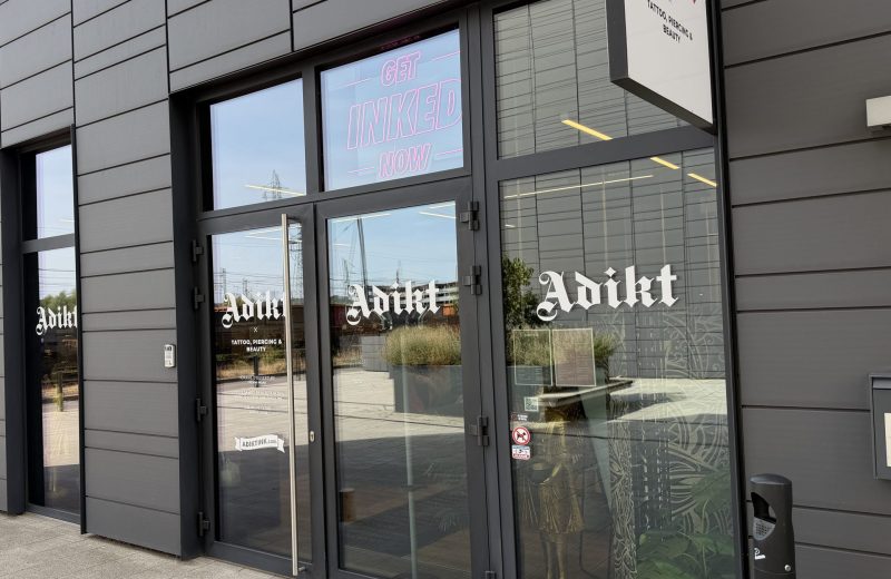 Adikt Ink tattoo and piercing studio on Avenue du Swing in Belval.