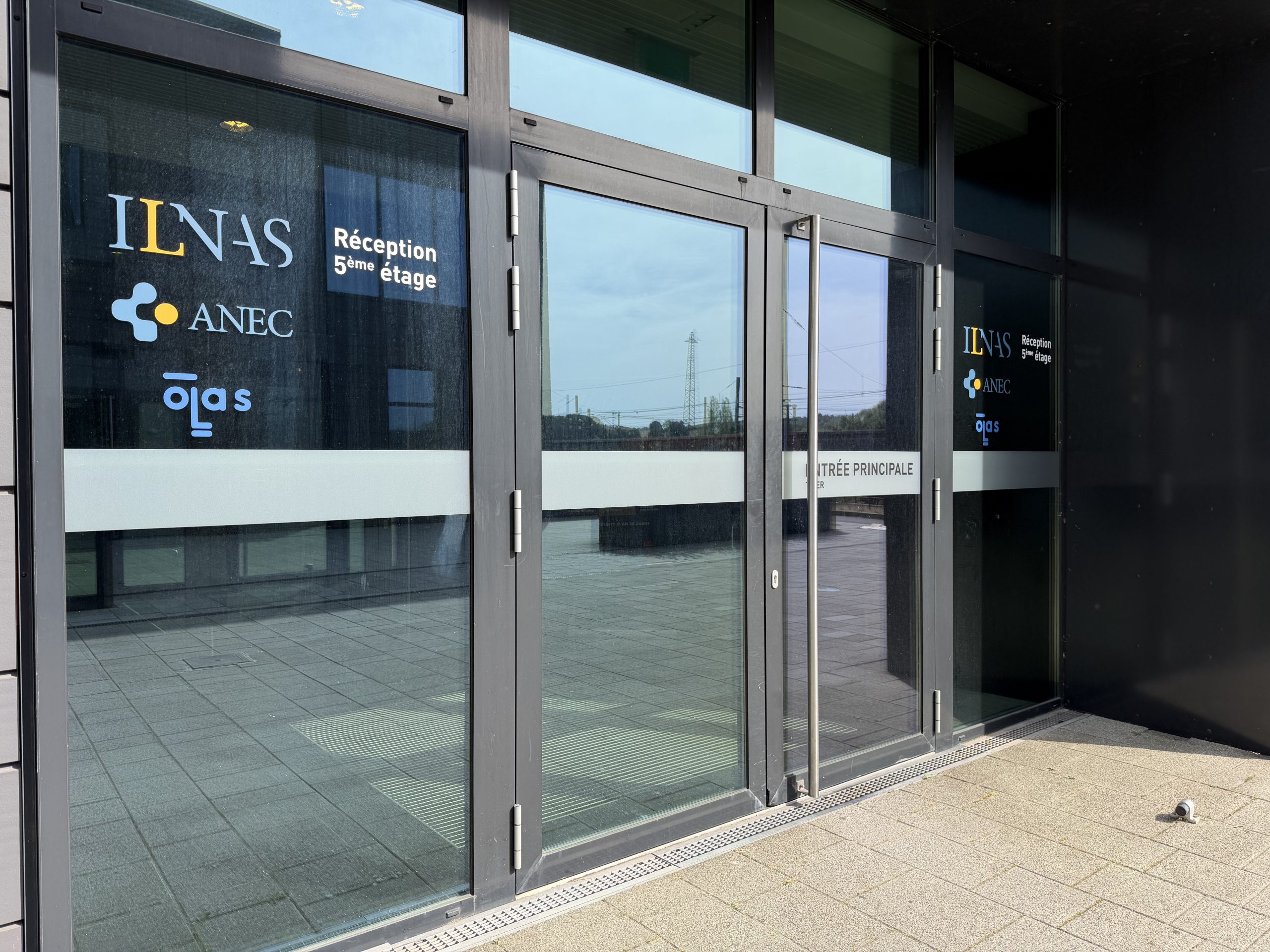 Entrance to the ILNAS offices in Belval