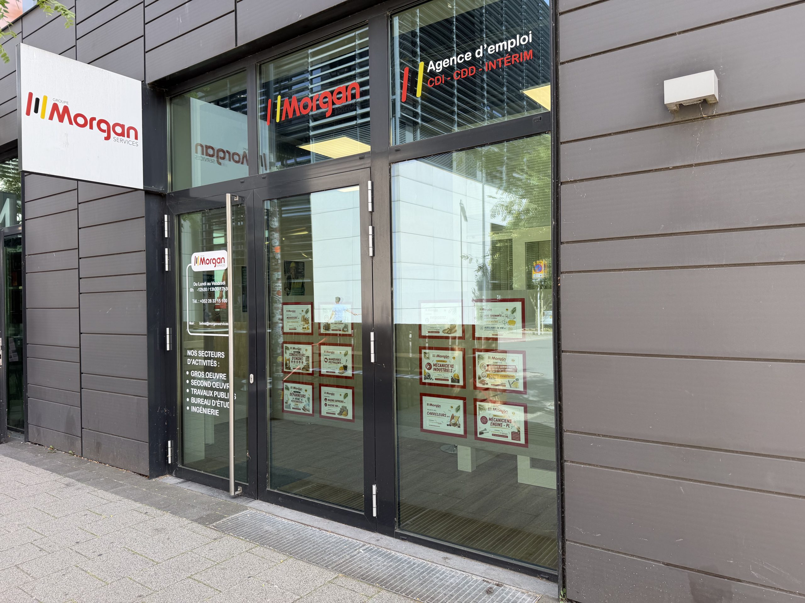 Morgan Services employment agency in Belval