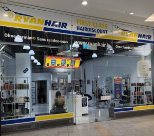 Ryanhair hair salon inside Belval Plaza 2