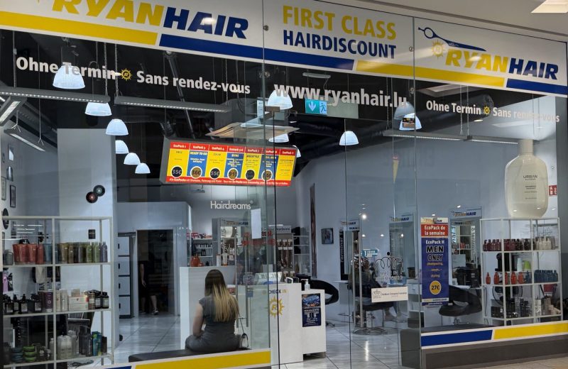 Ryanhair hair salon inside Belval Plaza 2