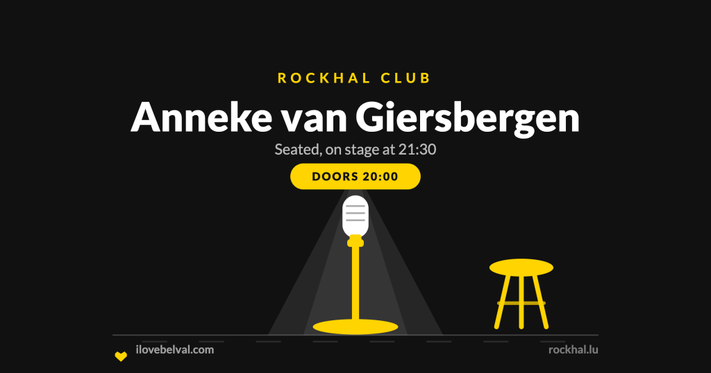 Anneke van Giersbergen at Rockhal, Belval