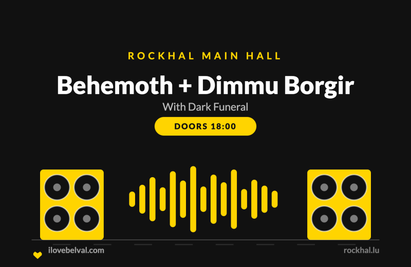 Behemoth + Dimmu Borgir at Rockhal Belval