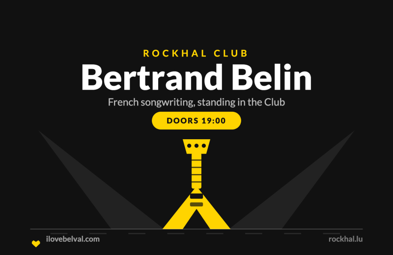 Bertrand Belin at Rockhal, Belval