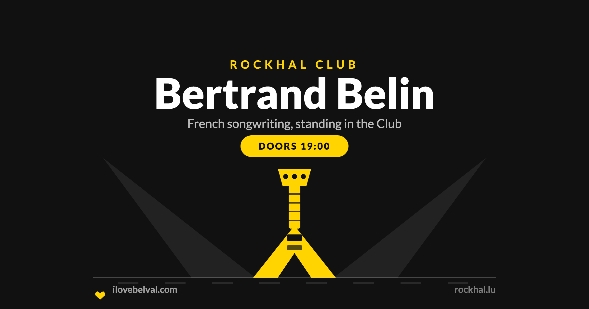 Bertrand Belin at Rockhal, Belval