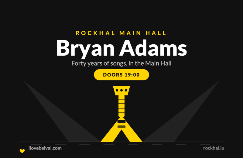 Bryan Adams at Rockhal, Belval
