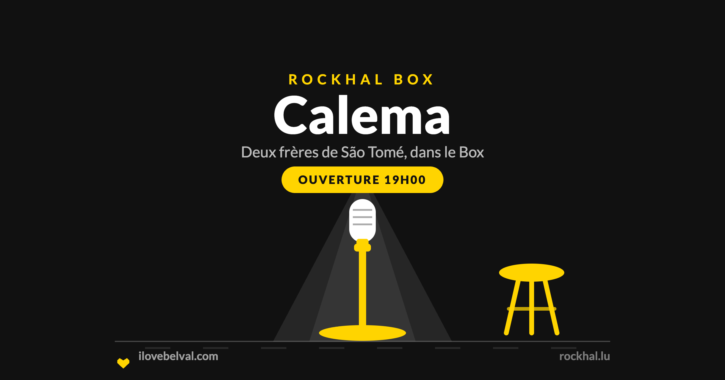 Calema à la Rockhal, Belval