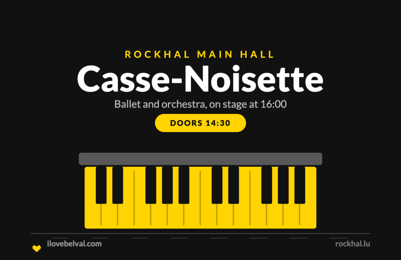 Casse-Noisette at Rockhal, Belval