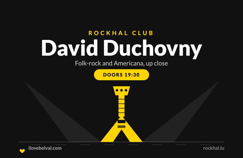 David Duchovny at Rockhal, Belval