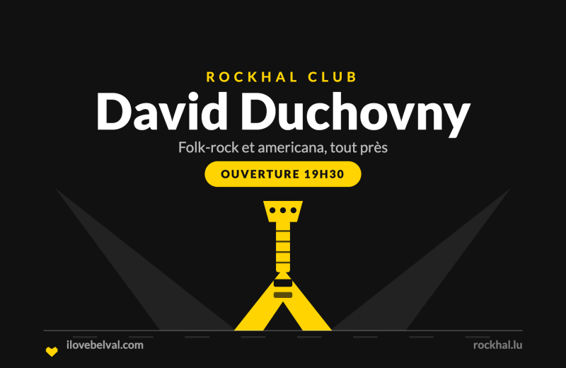 David Duchovny à la Rockhal, Belval