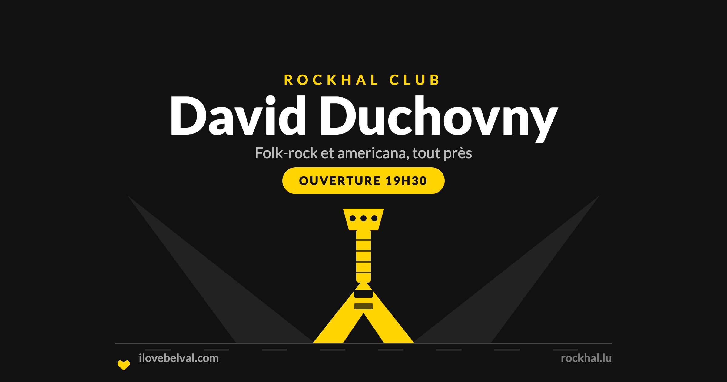 David Duchovny à la Rockhal, Belval