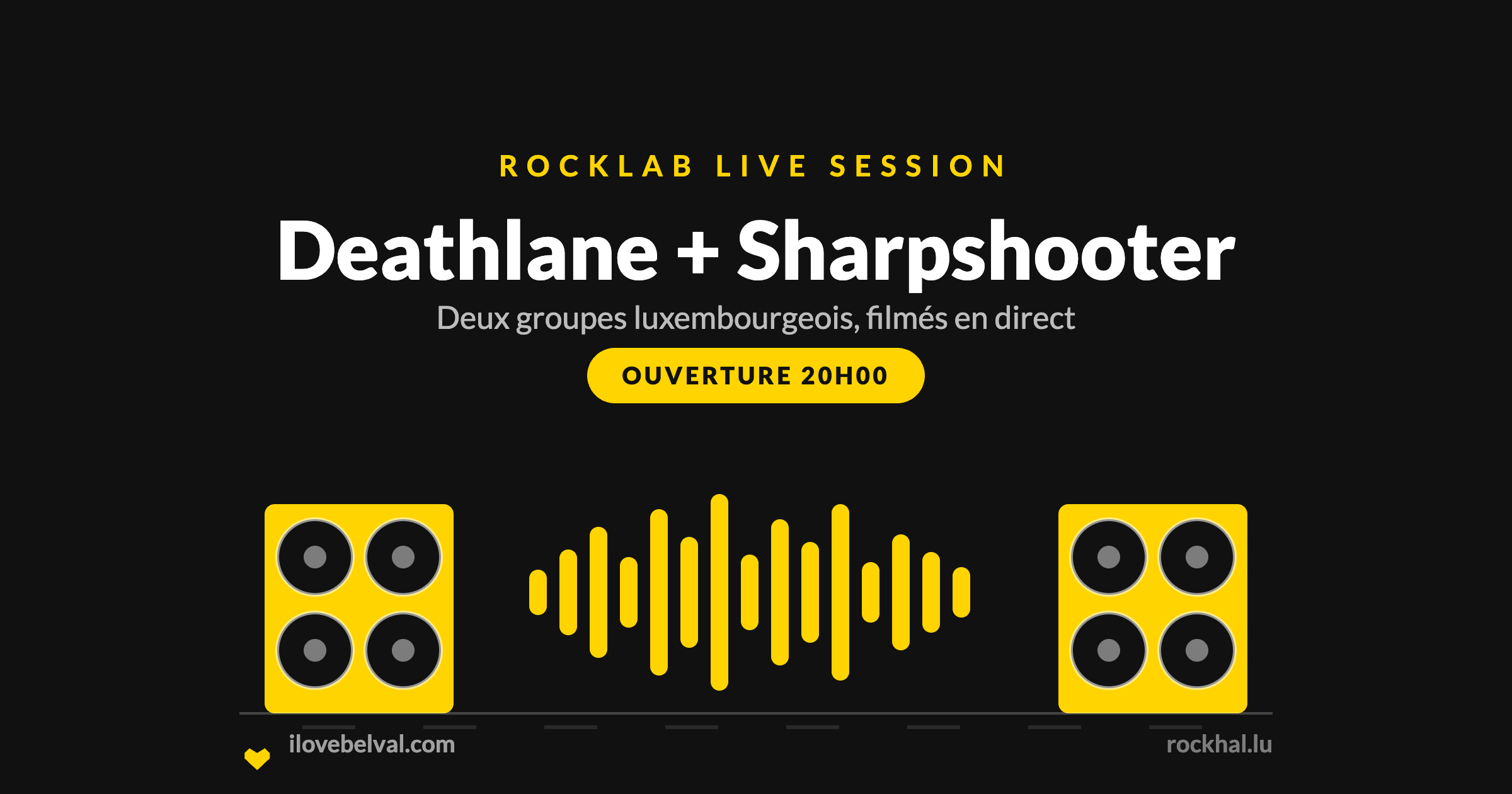 Deathlane + Sharpshooter à la Rockhal, Belval