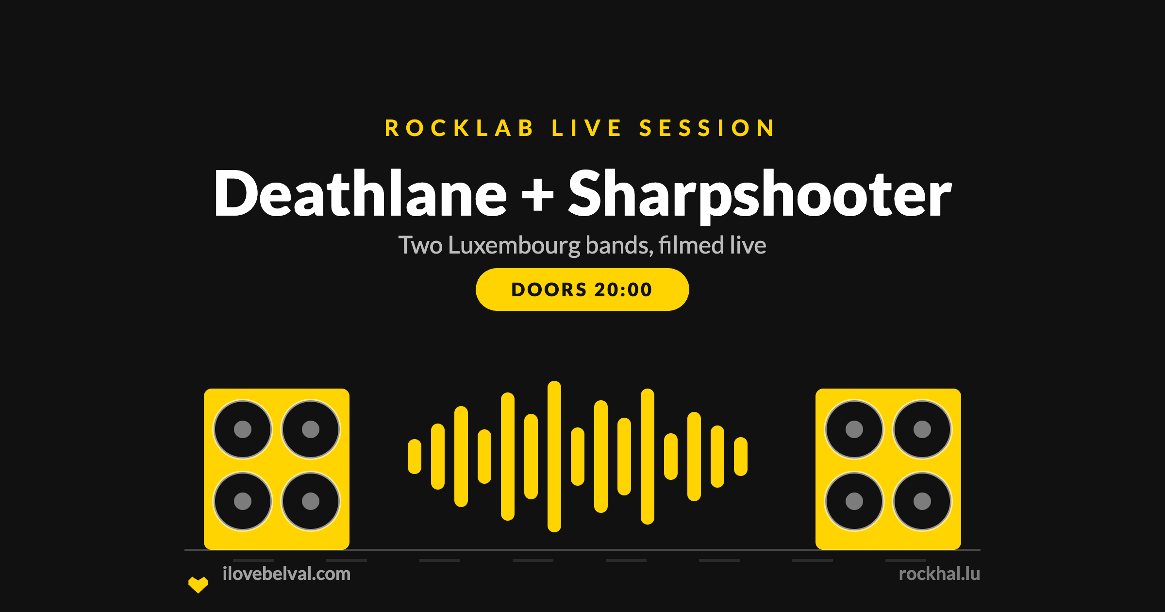 Deathlane + Sharpshooter at Rockhal, Belval