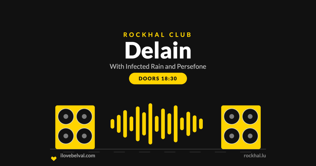 Delain at Rockhal, Belval