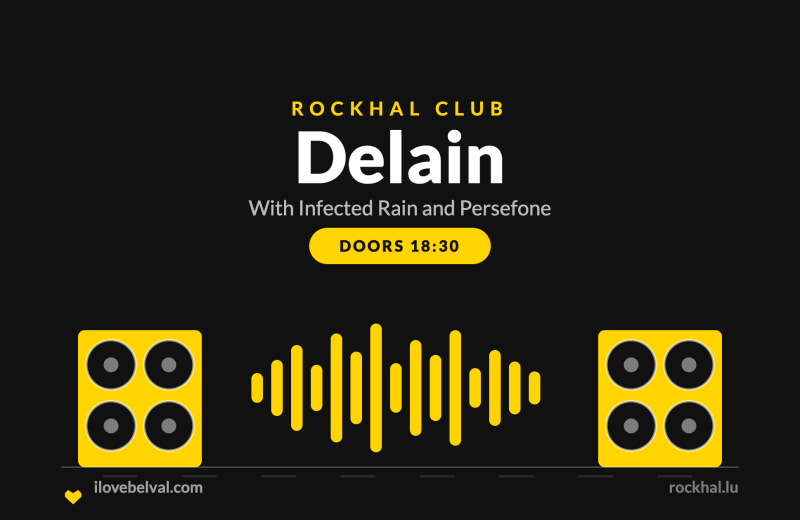 Delain at Rockhal, Belval