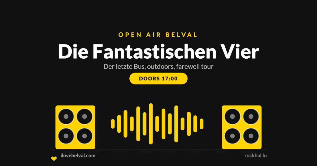 Die Fantastischen Vier at Rockhal, Belval