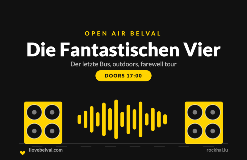 Die Fantastischen Vier at Rockhal, Belval