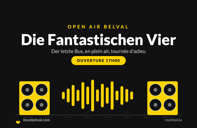 Die Fantastischen Vier à la Rockhal, Belval