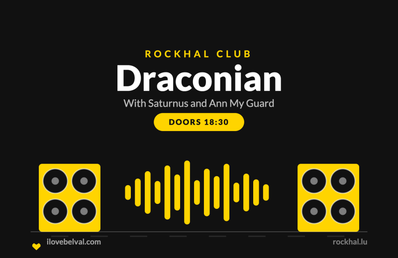Draconian at Rockhal, Belval