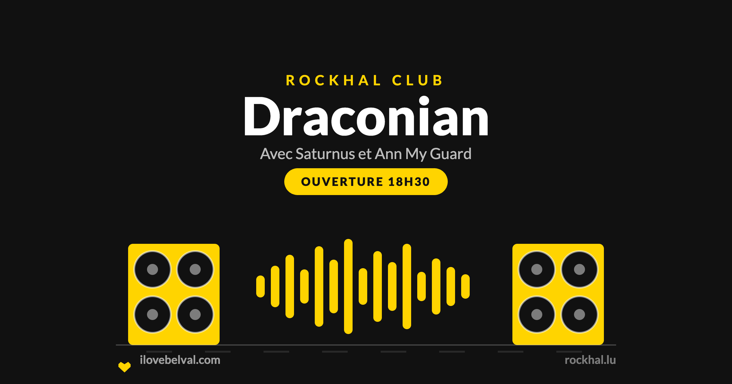 Draconian à la Rockhal, Belval