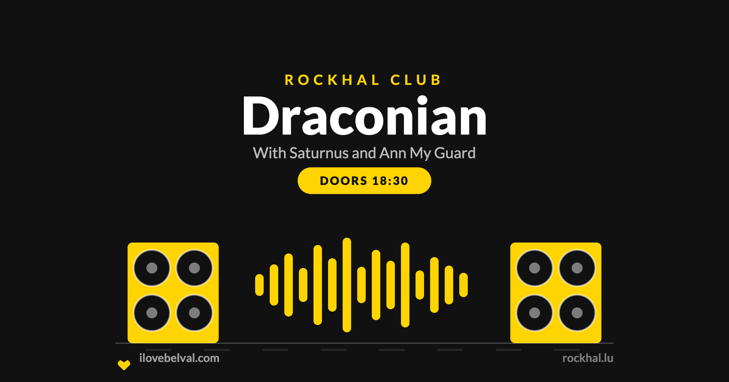 Draconian at Rockhal, Belval