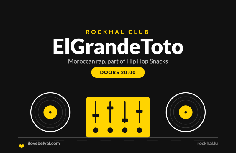 ElGrandeToto at Rockhal, Belval