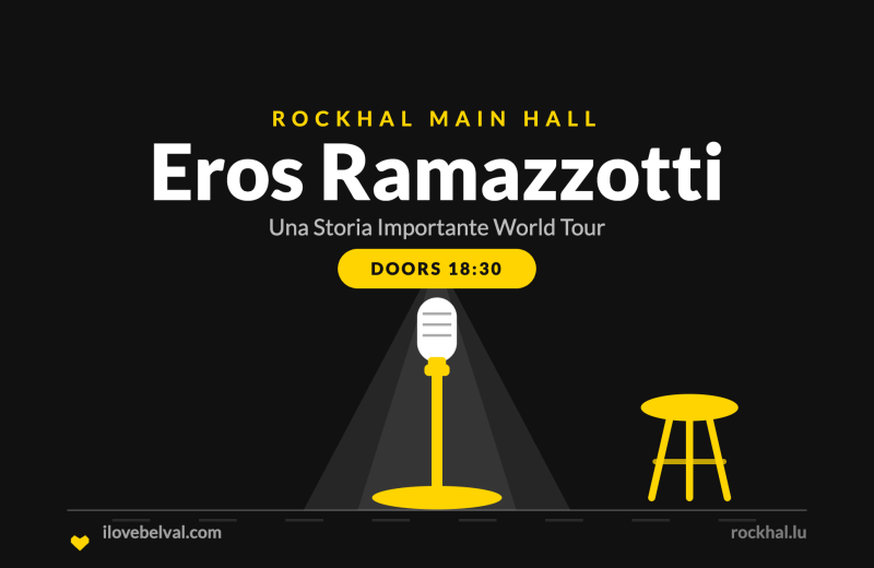Eros Ramazzotti at Rockhal, Belval
