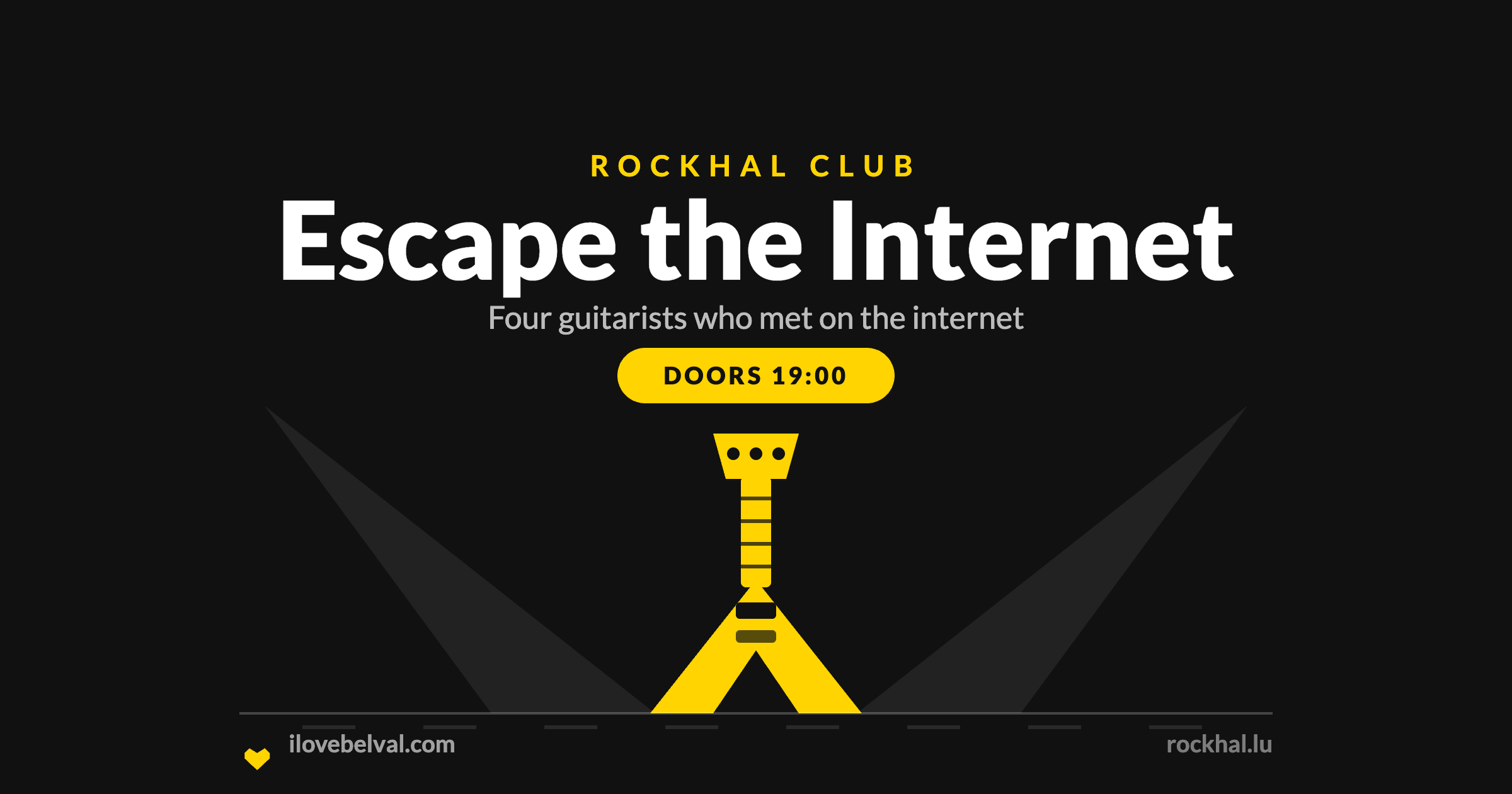 Escape the Internet at Rockhal, Belval
