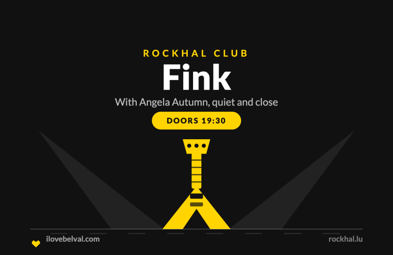 Fink at Rockhal, Belval
