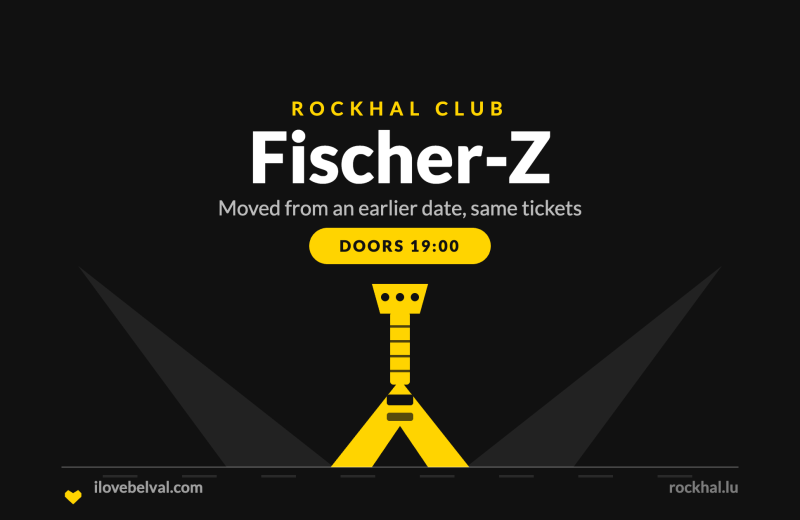Fischer-Z at Rockhal, Belval
