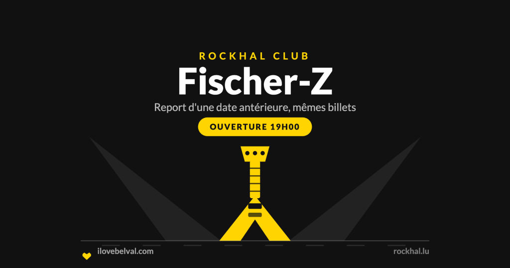 Fischer-Z à la Rockhal, Belval