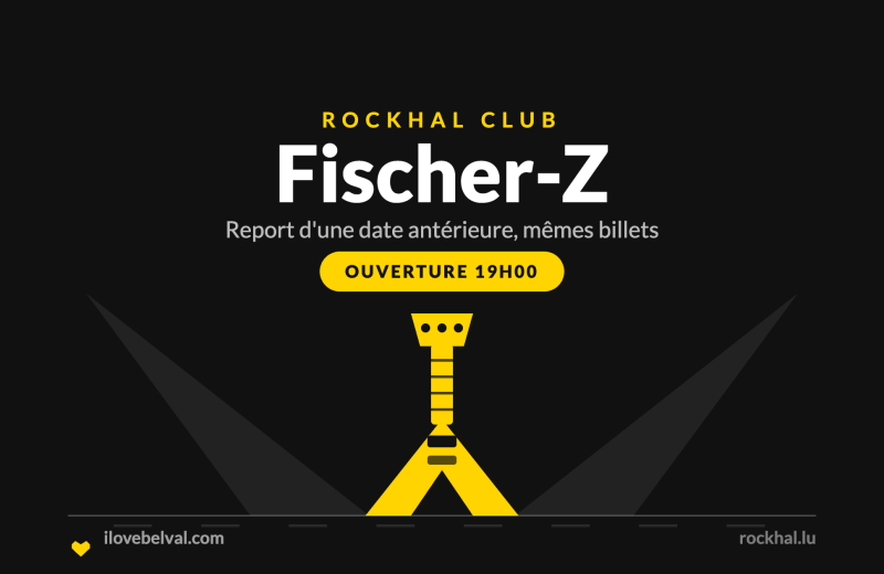 Fischer-Z à la Rockhal, Belval