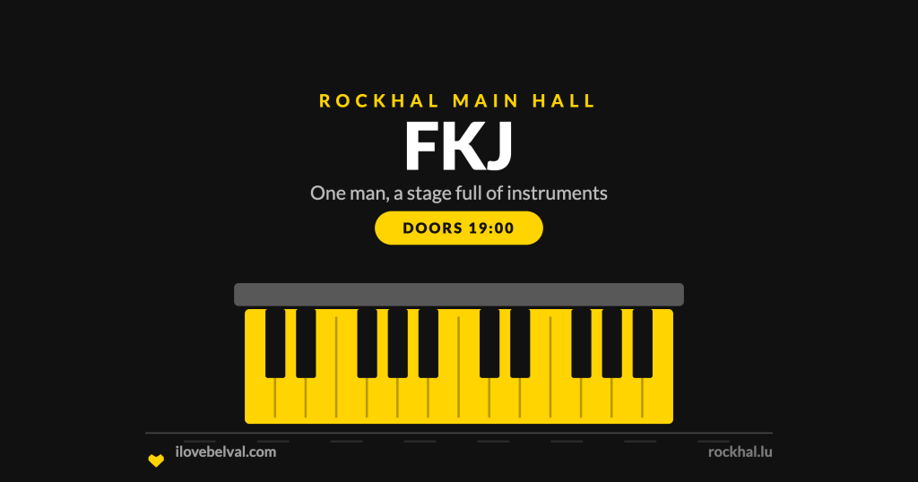 FKJ at Rockhal, Belval