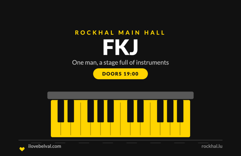 FKJ at Rockhal, Belval