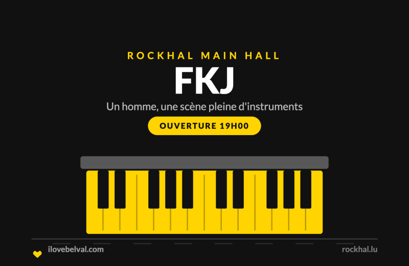 FKJ à la Rockhal, Belval