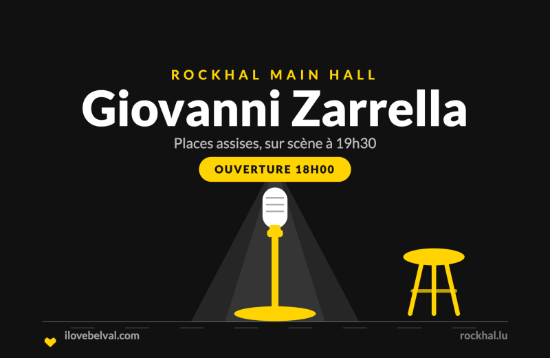 Giovanni Zarrella à la Rockhal, Belval