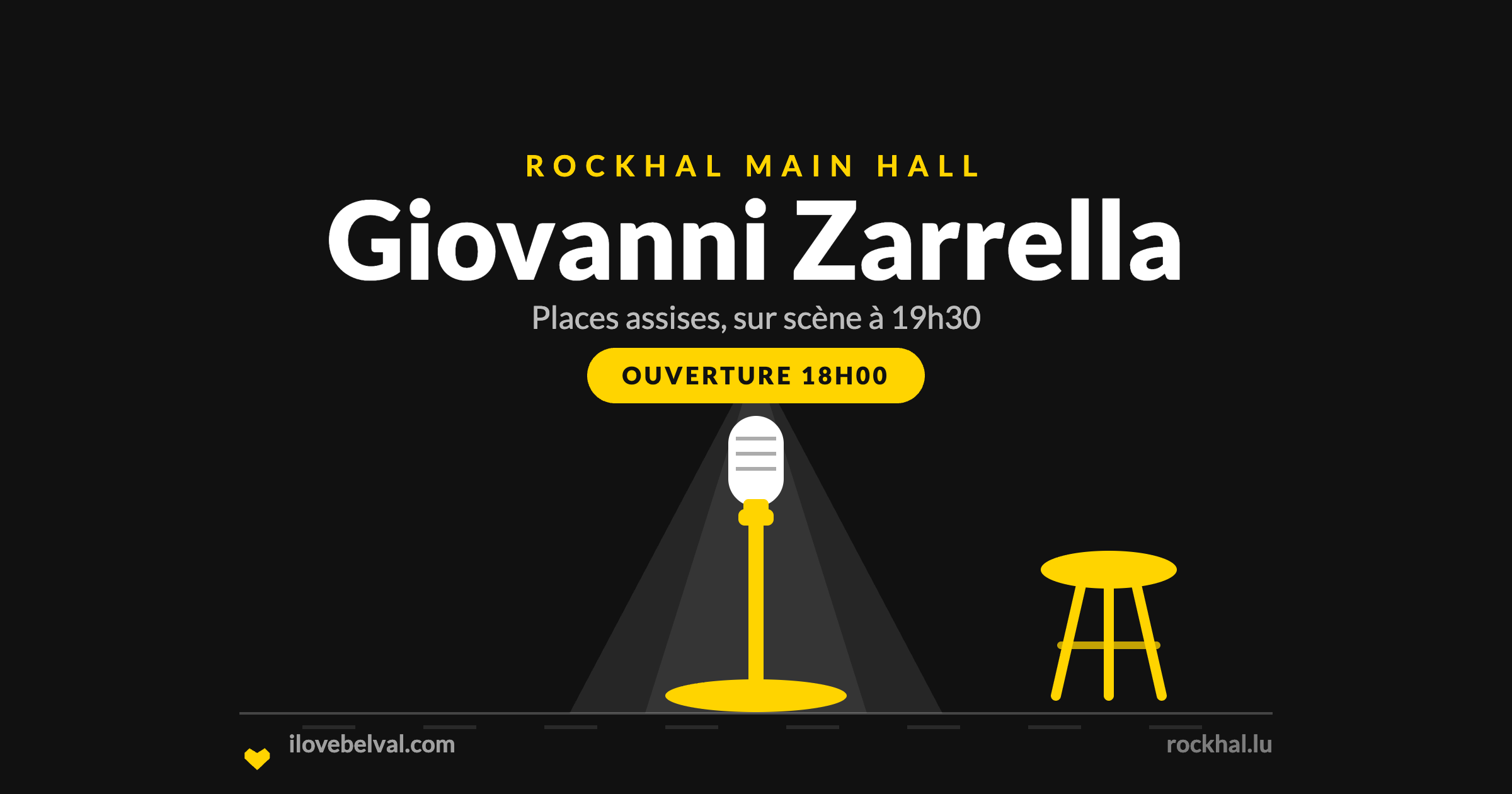 Giovanni Zarrella à la Rockhal, Belval