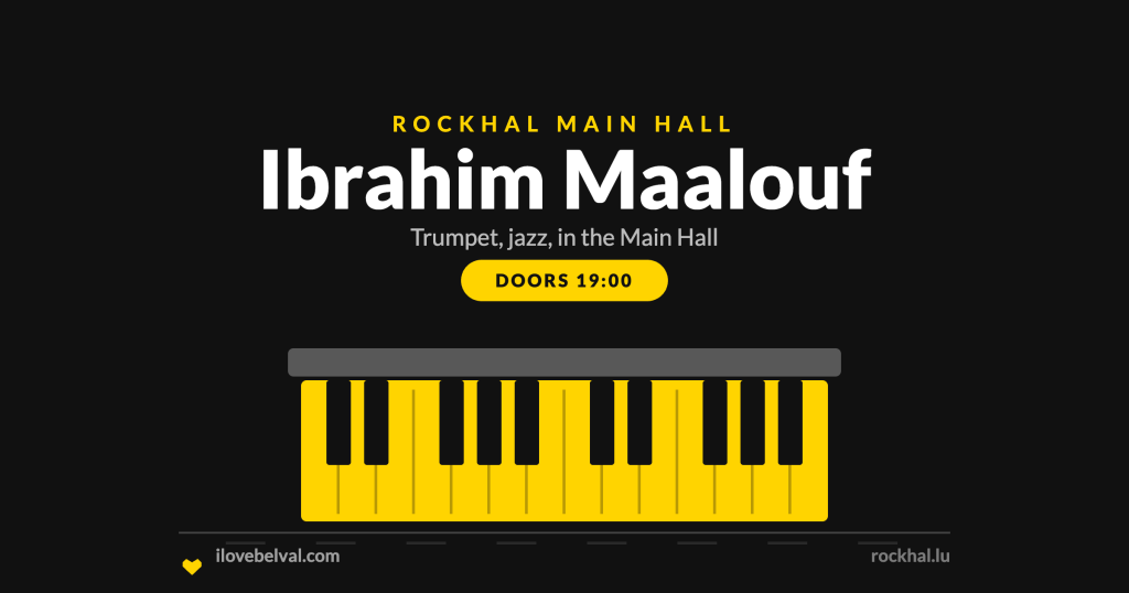 Ibrahim Maalouf at Rockhal, Belval