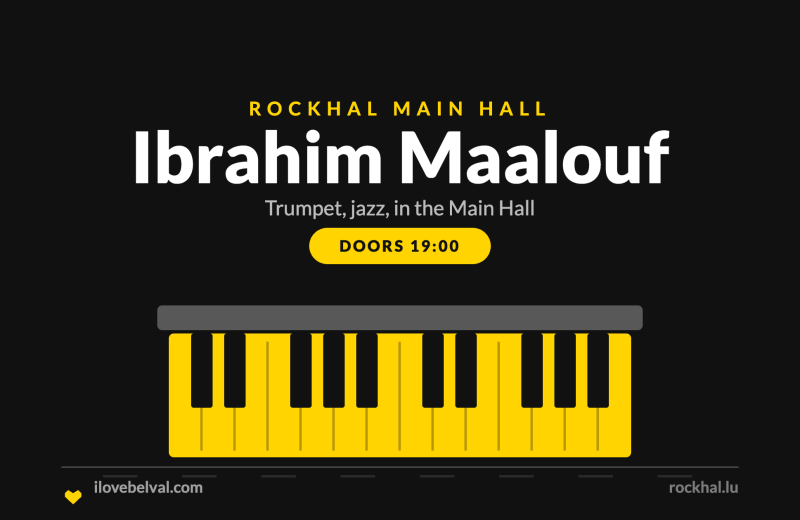 Ibrahim Maalouf at Rockhal, Belval