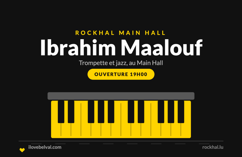 Ibrahim Maalouf à la Rockhal, Belval