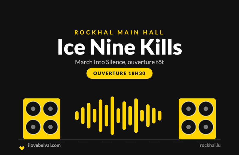 Ice Nine Kills à la Rockhal, Belval