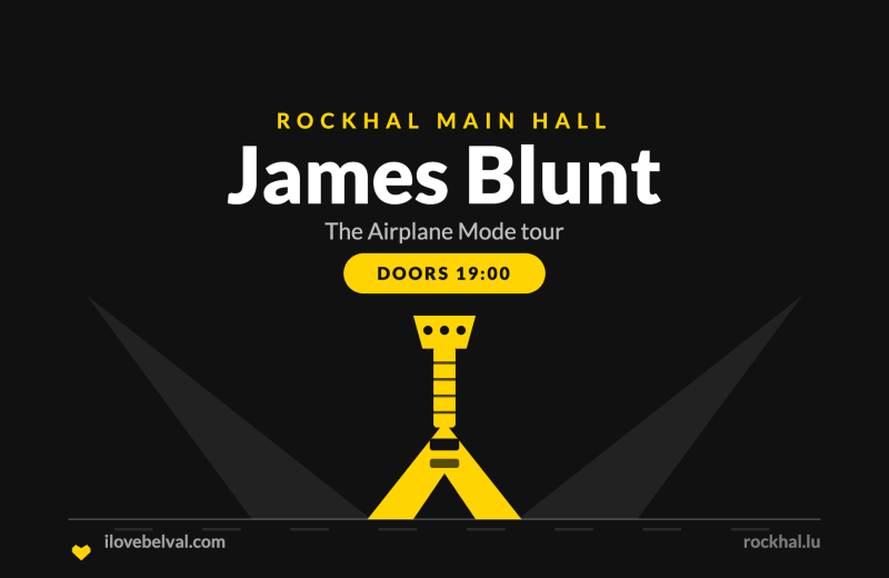 James Blunt at Rockhal, Belval