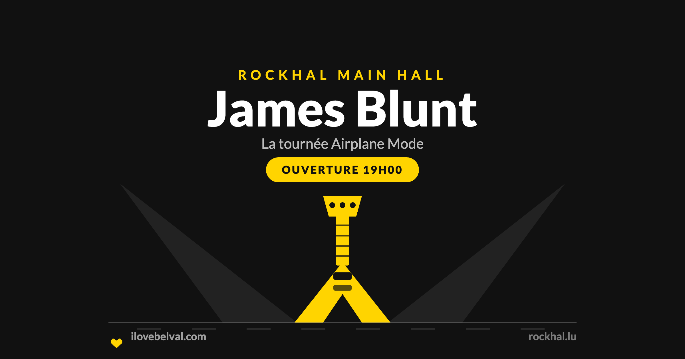 James Blunt à la Rockhal, Belval